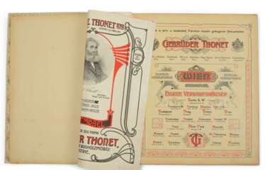 Thonet Originalverkaufskatalog von 1904