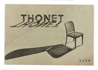 Originalverkaufskatalog 3208 (August 1932), (Gebrüder Thonet Frankenberg A.G.), mit Preisliste und Anschreiben der Gebrüder Thonet A.G