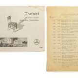 Thonet Musterbuch S 837, Mitte 1930er Jahre (wahrscheinlich August 1937), mit Preisliste, diese geschrieben mit Schreibmaschine - фото 1