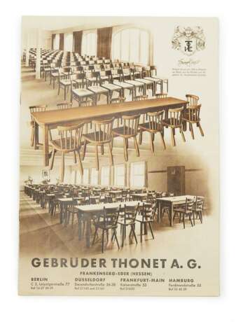 Thonet Originalverkaufskatalog 3911 (November 1939), (Gebrüder Thonet Frankenberg A.G.) - photo 1