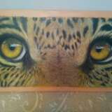 “Look Leopard” Canvas Oil paint Animalistic 2017 - photo 1