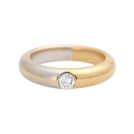 Damenring mit Brillant ca. 0,2 ct, - photo 1