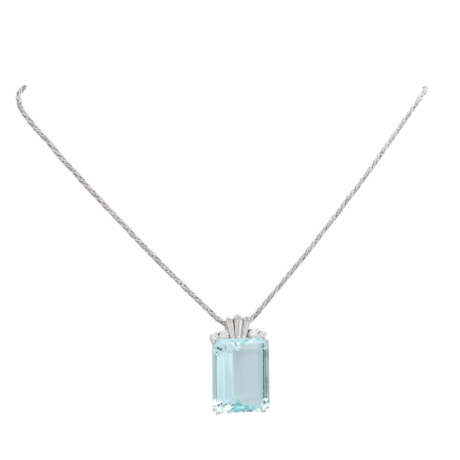 Aquamarinanhänger ca. 22 ct - Foto 1