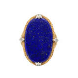 Ring mit 1 Lapislazuli - photo 1