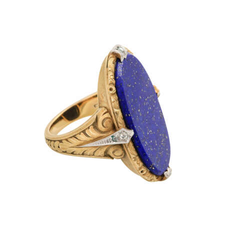 Ring mit 1 Lapislazuli - photo 2