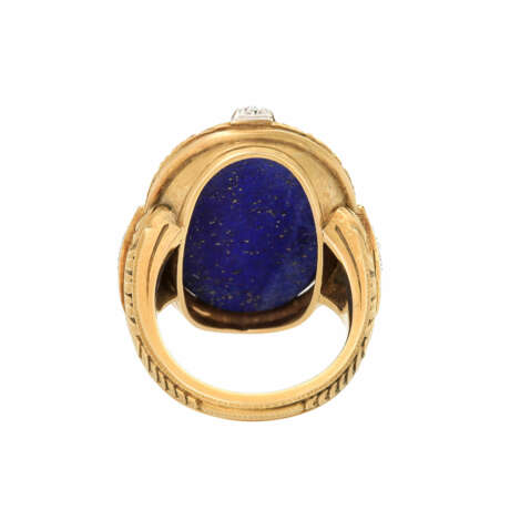 Ring mit 1 Lapislazuli - photo 4