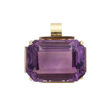 Anhänger mit 1 Amethyst - Foto 1