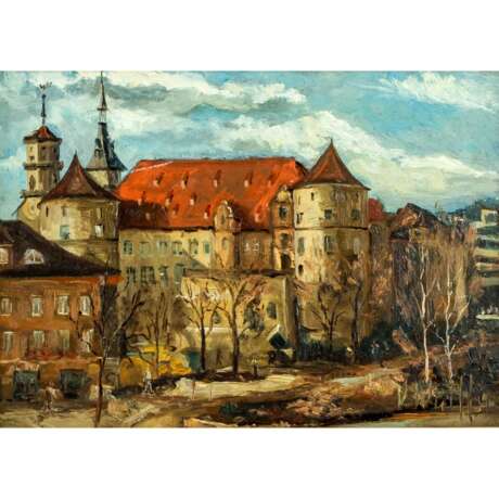 WULFF, DIETER (1929-?), "Stuttgart, das Alte Schloss", - Foto 2