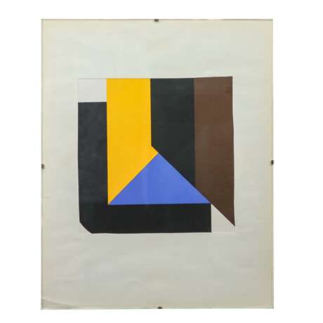 PFAHLER, GEORG KARL (1926-2002), "Geometrische Komposition", - photo 2