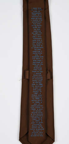 Sophie Calle. The Tie (for Parkett 36) - photo 3