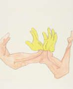Мария Лассниг. Maria Lassnig. A Pair of Gloves (for Parkett 85)