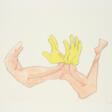 Maria Lassnig. A Pair of Gloves (for Parkett 85) - Archives des enchères