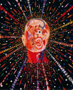 Fred Tomaselli. Fred Tomaselli. Cyclopticon (for Parkett 67)