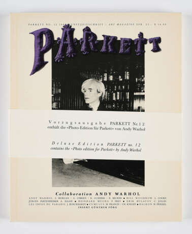 Andy Warhol. Photo-Edition for Parkett (for Parkett 12) - Foto 5