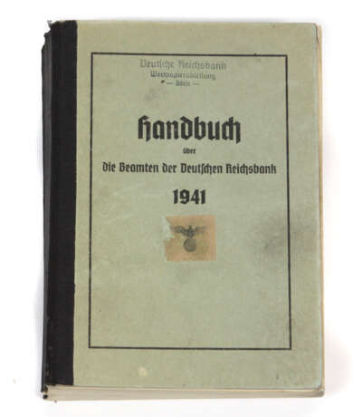 Handbuch über die Beamten der Deutschen Reichsbank - photo 1