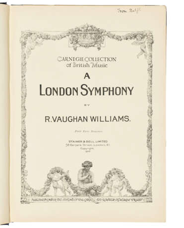 Ralph Vaughan Williams (1872-1958) - Foto 1