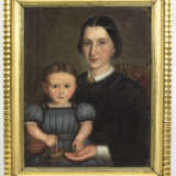 Biedermeier Doppelportrait um 1860 - Foto 1