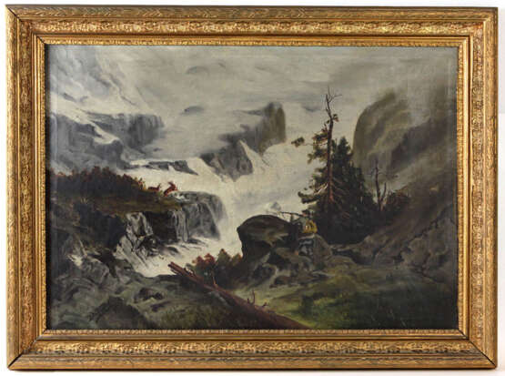 Jagd im Gebirge - Rau, Oskar 1900 - фото 1