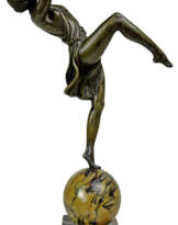 Bronze Skulptur „TÄNZERIN“, um 1920, Pierre Le Faguays