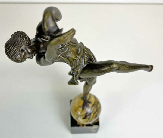 Bronze Skulptur „TÄNZERIN“, um 1920, Pierre Le Faguays - photo 7