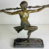 Bronze Skulptur „DANCER WITH THYRSUS“, um 1925 - 1930, Pierre Le Faguays - photo 7