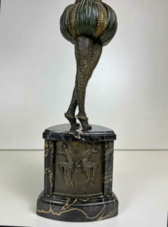 Bronze Skulptur "BAYADÈRE", um 1920, Demétre H. Chiparus - Foto 6