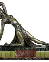 Bronze Skulptur „DANSEUSE HINDOUE“, um 1920, Demétre H. Chiparus