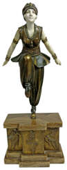 Bronze Skulptur „ORIENTAL DANCER“, um 1925, Demétre H. Chiparus