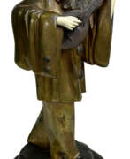 Demetre Haralamb Chiparus. Bronze Skulptur „THE CLOWNS DREAM”, um 1930, Frankreich, Joseph Gazan und Demétre H. Chiparus