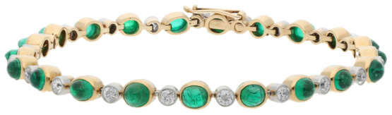 Smaragd-Diamant-Armband - photo 1