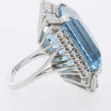 Aquamarin-Diamant-Ring - Foto 2