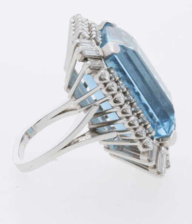 Aquamarin-Diamant-Ring - Foto 2