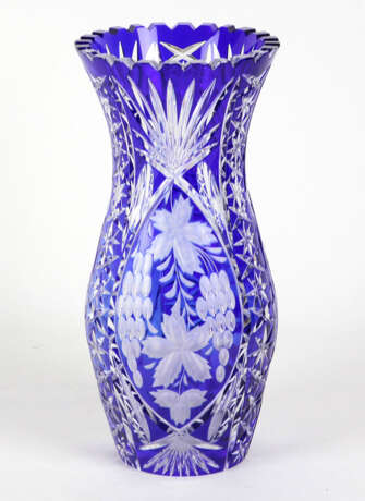große Kristall Vase - Foto 1