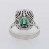 Smaragd-Brillant-Ring - photo 3