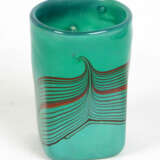 Kristall Vase Kupferdekor - фото 1