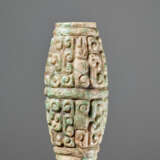 A BARREL-SHAPED BEAD DECORATED WITH THE PANHUI PATTERN OF SWARMING CURLS - фото 2