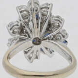 Saphir-Brillant-Ring - photo 3