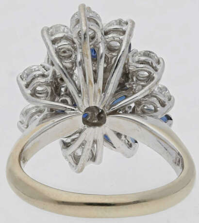 Saphir-Brillant-Ring - photo 3