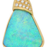 Opal-Brillant-Anhänger - фото 1