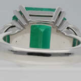 Smaragd-Diamant-Ring - Foto 3