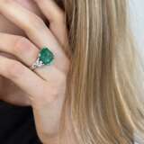 Smaragd-Diamant-Ring - фото 10