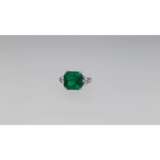 Smaragd-Diamant-Ring - фото 11