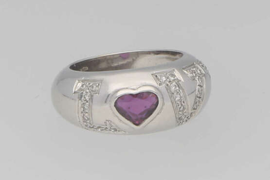 Diamant-Rubin-Ring - photo 2