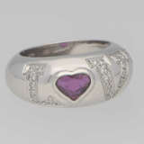 Diamant-Rubin-Ring - photo 2