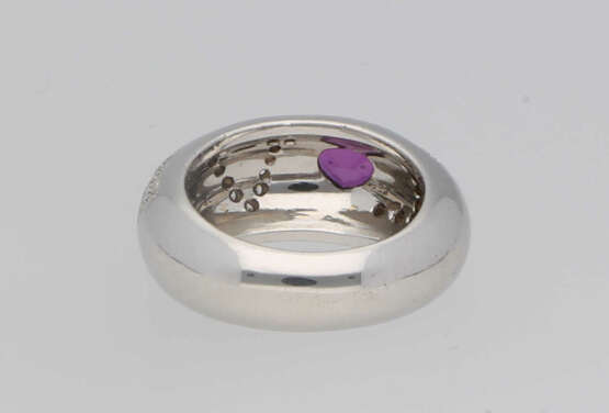 Diamant-Rubin-Ring - Foto 4