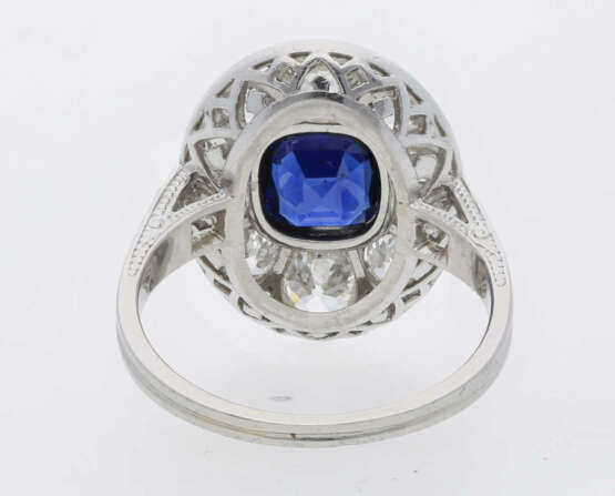 Saphir-Diamant-Ring - photo 3
