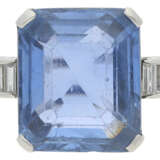 Saphir-Diamant-Ring - фото 1