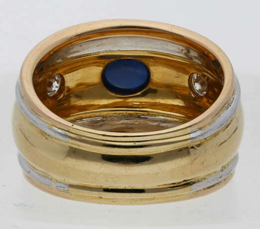 Saphir-Brillant-Ring - Foto 3