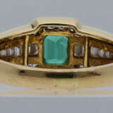 Smaragd-Diamant-Ring - Foto 3