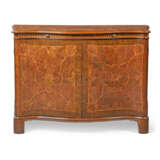 A GEORGE III YEW-WOOD, PADOUK AND MARQUETRY COMMODE - photo 1